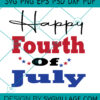 happy fourth of july SVG
