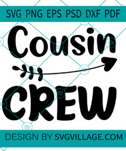 COUSIN CREW SVG