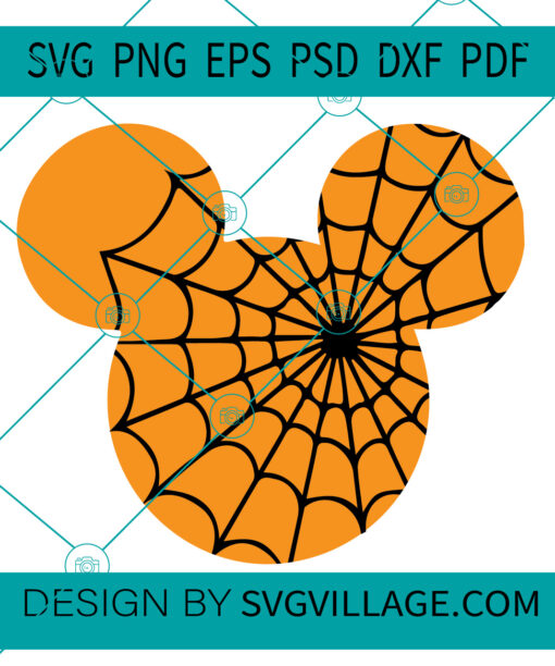 HAPPY HALLOWEEN MICKEY MOUSE SVG