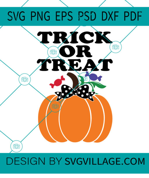 Halloween Trick Or Treat SVG