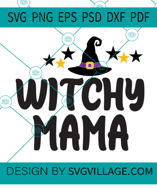 WITCHY MAMA SVG