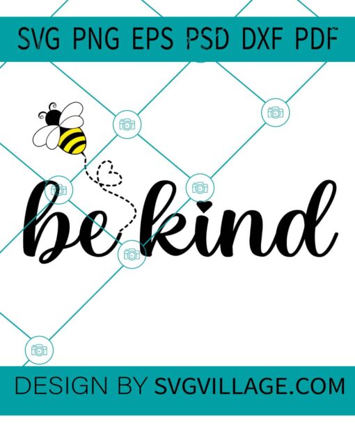 bee kind SVG 1