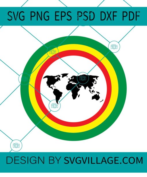 happy international reggae day SVG