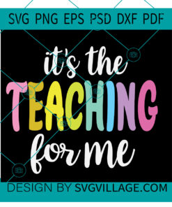 its teaching for me SVG
