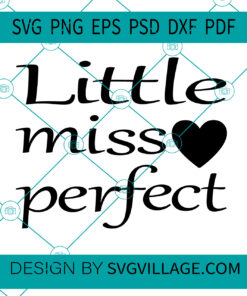 little miss perfect SVG