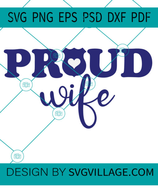 proud wife SVG