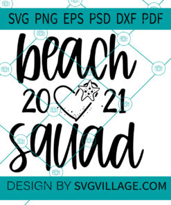 Beach Squad SVG