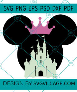Minnie crown castle SVG