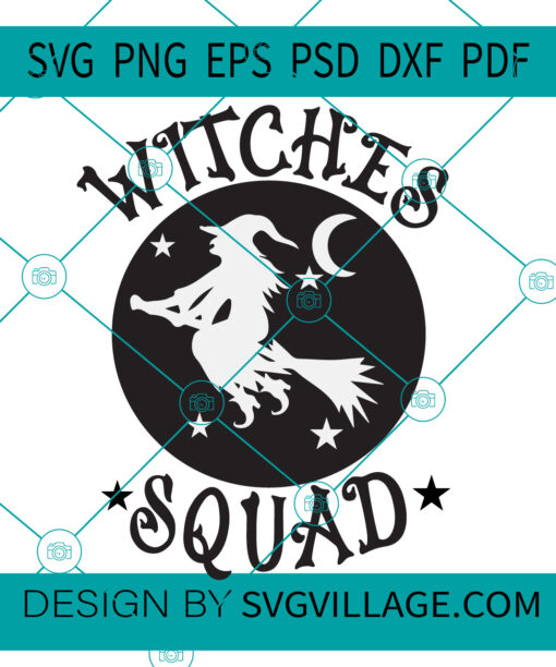 WITCHES SQUAD SVG