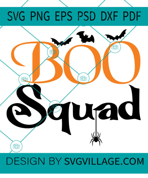 boo squad SVG