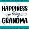 happiness is being a grandma SVG