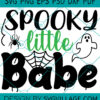 spooky little babe SVG