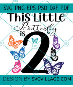 this little butterfly is 2 SVG
