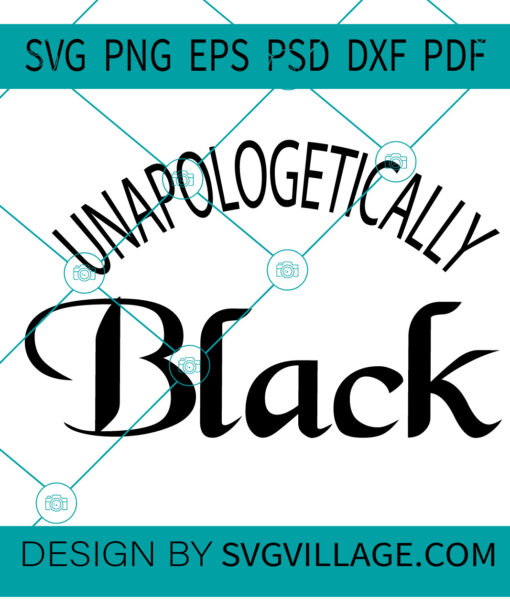unapologetically black SVG