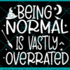 Being Normal Is Vastly Overrated SVG