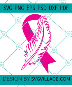 Cancer Awareness Ribbon SVG