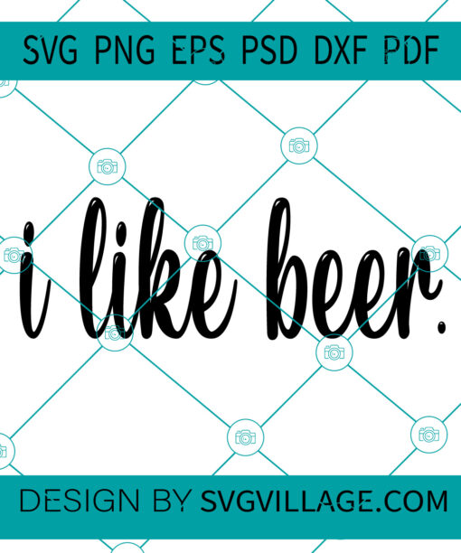 I Like Beer SVG
