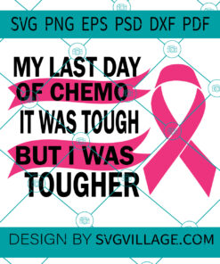 Last Day Of Chemo SVG
