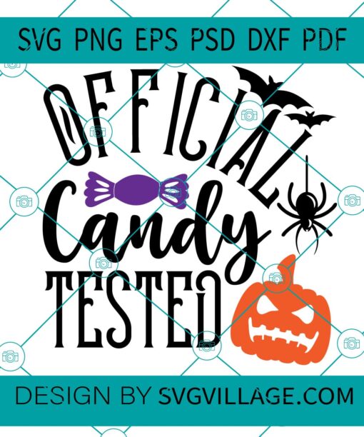 Official Candy Tester SVG