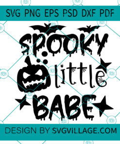 One Spooky Babe SVG