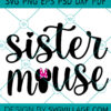Sister Mouse SVG