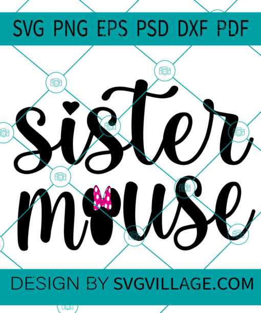 Sister Mouse SVG