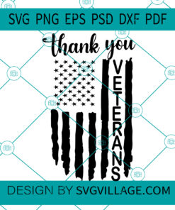 Thank You Veterans SVG