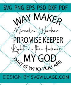 Way Maker SVG