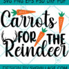 Carrots For The Reindeer SVG