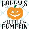 Daddy's Little Pumpkin SVG