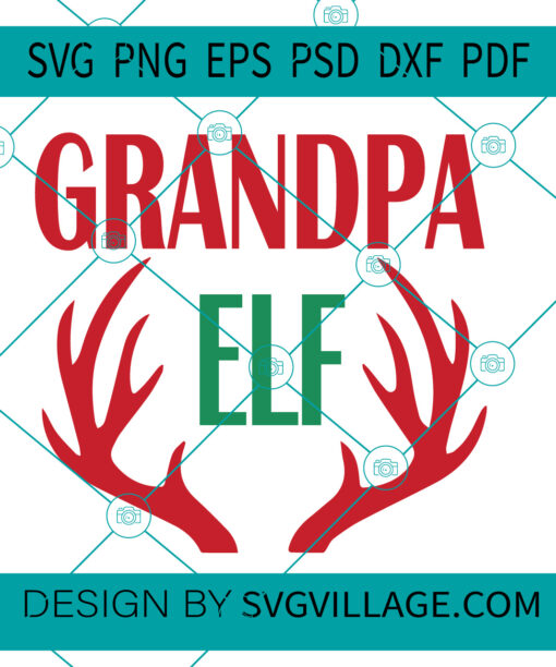 Grandpa Elf SVG