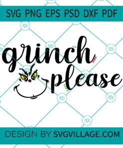 Grinch please SVG