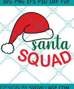 Santa Squad SVG