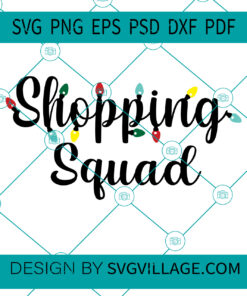Shopping Squad SVG