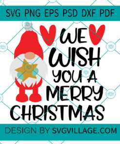 We Wish You A Merry Christmas SVG