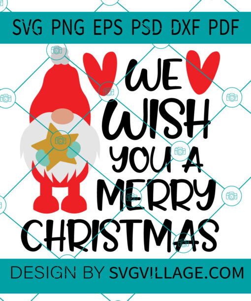 We Wish You A Merry Christmas SVG