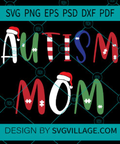 Autism Mom SVG