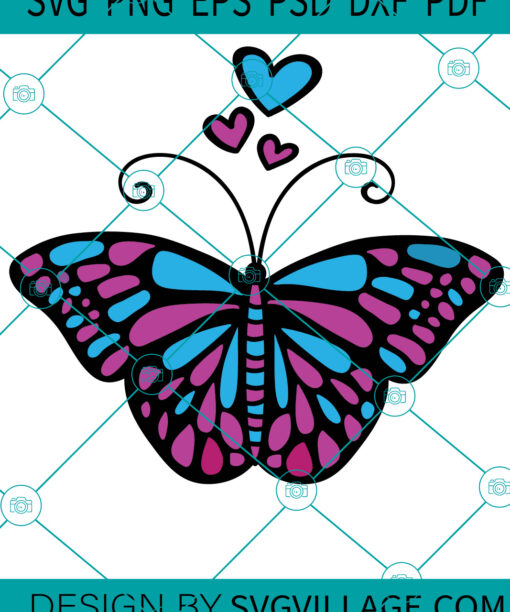 Beautiful Butterfly SVG
