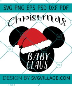Christmas Baby Claus SVG