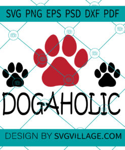 Dogaholic SVG