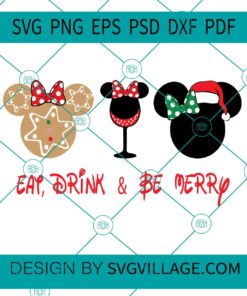 Eat Drink And Be Merry SVG