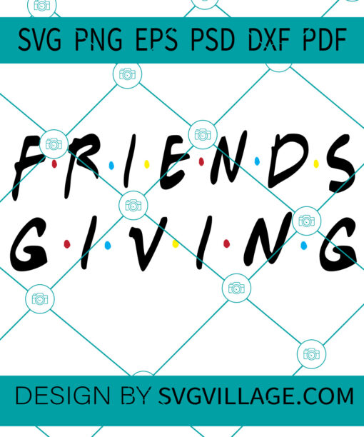 Friends Giving SVG