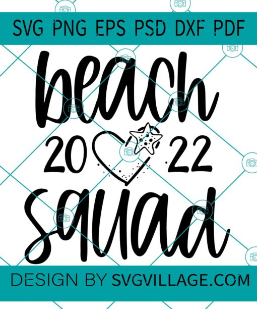 Beach Squad 2022 SVG