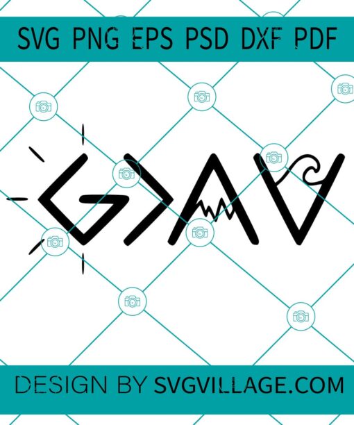 God Is Greater Than Highs And Lows SVG