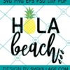 Hola Beaches SVG