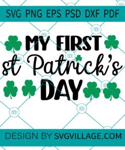 My Fist St Patrick's Day SVG
