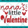 Nana's Little Valentine SVG