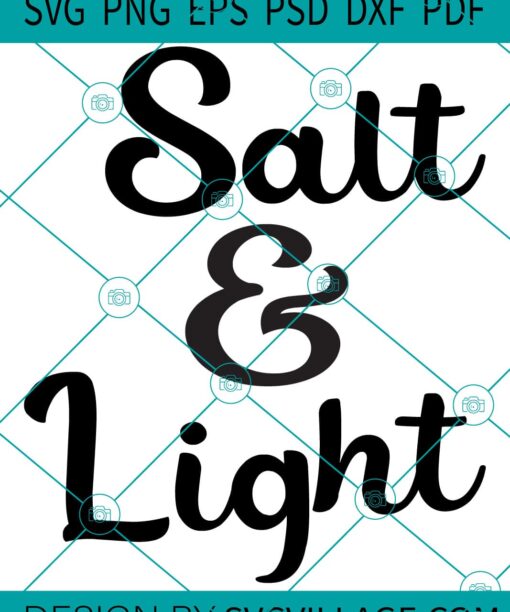 Salt And Light SVG