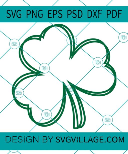 St Patrick's Clover SVG