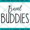 Travel buddies SVG